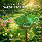 🔥Last Day 55% OFF 🔥 Colorful Metal Flower Stake for Birds, Bees & Butterflies